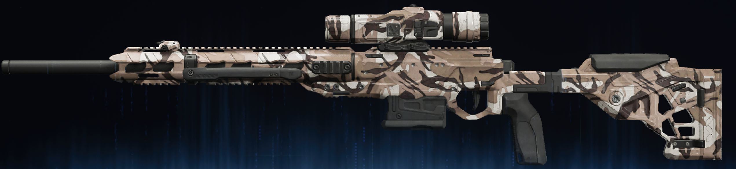 Rendu du camouflage Aride sur Strider 300